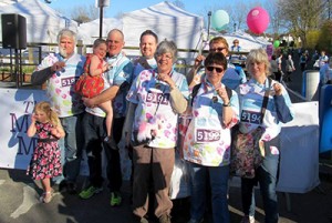 Read more about the article March 2014: Royal Marsden March – Go Team Chloe!